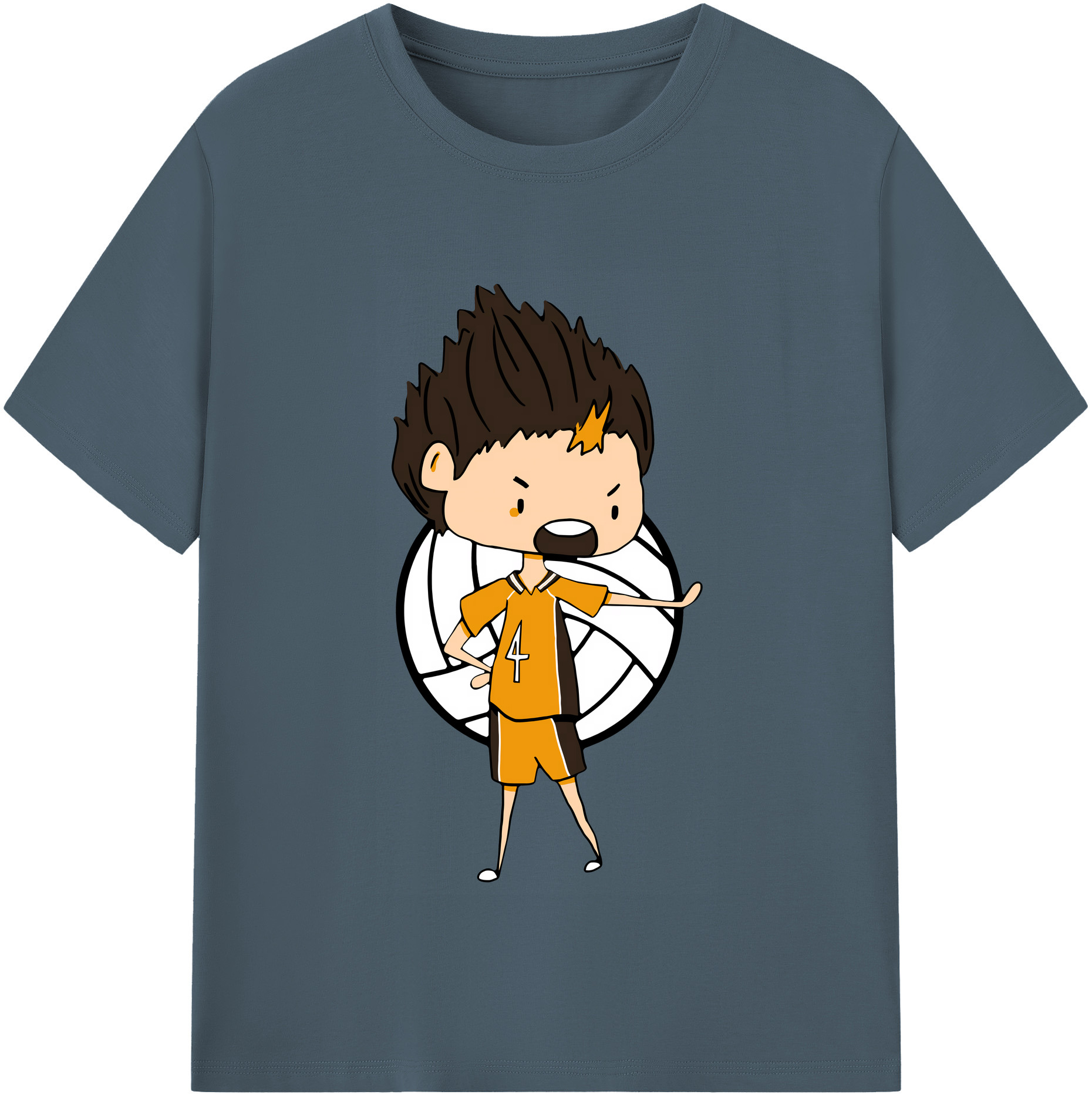 （画像用） ハイキュー!! Haikyu!! 綿100％半袖Tシャツ（フロントプリント）